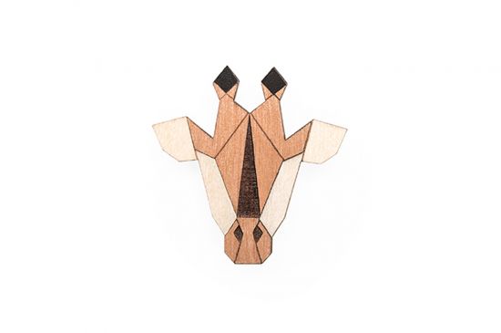 Giraffe Brooch