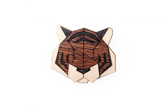 Tiger Brooch