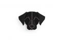 Black Labrador Brooch