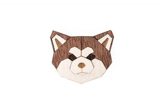 Akita Inu Brooch