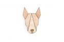 Bull Terrier Brooch