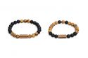 Cora & Lava Couple Bracelets