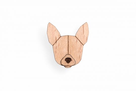 Chihuahua Brooch