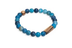 Aqua Zebrano Bracelet