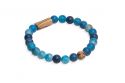 Aqua Zebrano Bracelet