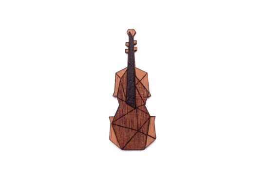 Violin Brooch