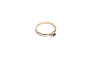 Lux Triangle Ring