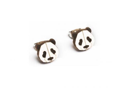 Panda Earrings