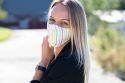 Lines Rubber Mask