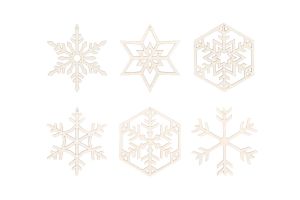 Snow Decoration 6X