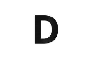 Letter D