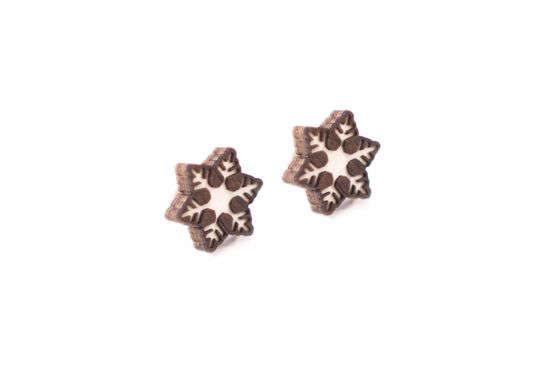 Brunn Snowflake Earrings