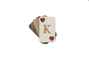 King of Hearts Brooch