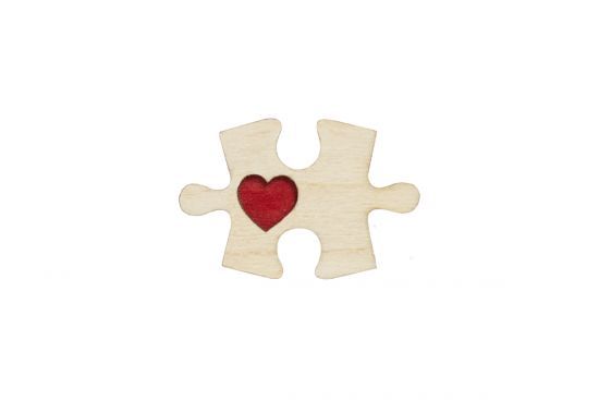 Puzzle 1 Brooch