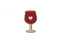 Red Wine Brooch