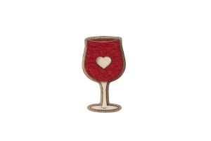 Red Wine Brooch