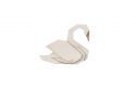 White Swan Brooch