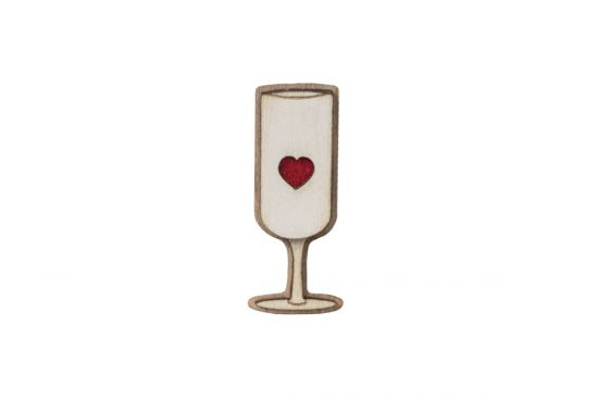 White Wine Brooch