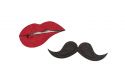 Lips Brooch