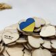 Ukraina Sydän Pinssi