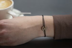 Moon Wooden Bracelet