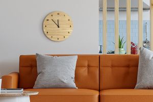 Oak Clock