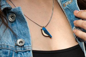 Blue Bird Pendant