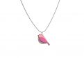 Pink Bird Pendant