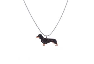 Walking Dachshund Pendant