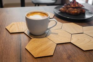 Oak Coasters