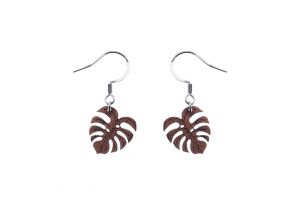 Monstera Earrings