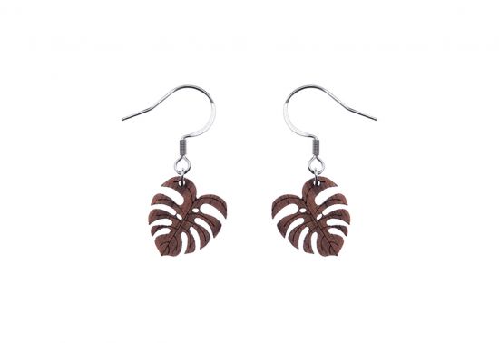 Monstera Earrings