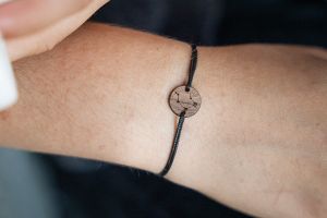 Libra Wooden Bracelet
