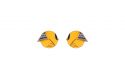 Yellow Cutebird Earrings