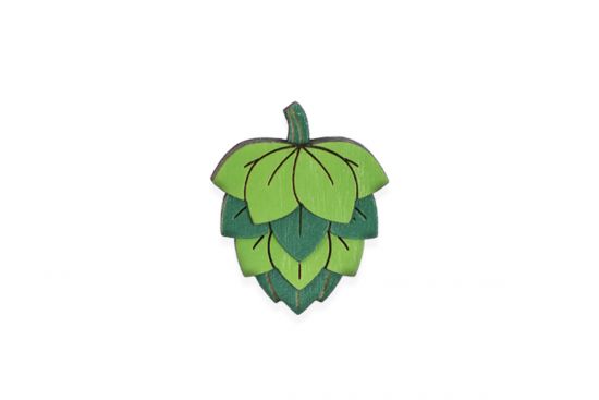 Hops Brooch