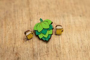 Hops Brooch