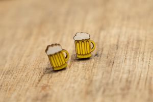 Beer Earrings