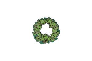 Hop Wreath Brooch