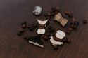 Coffee Blood Type Brooch