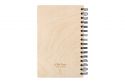 Little Prince and Rose A5 Wooden Notebook