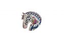 White horse Brooch