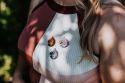White horse Brooch