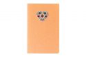 A5 Notepad – Folk Heart White (blank)