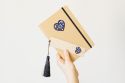 Notebook A5 – Folk Heart Blue - Lined