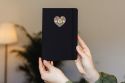 Notebook A5 – Folk Heart Black