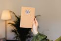 A5 Notepad – Folk Heart White (blank)