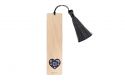 Wooden Bookmark – Folk Heart Blue