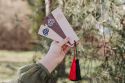 Wooden Bookmark – Folk Heart Natural