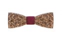 Wooden Bow Tie – Paisley Deep