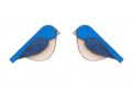 Blue Bird Earrings